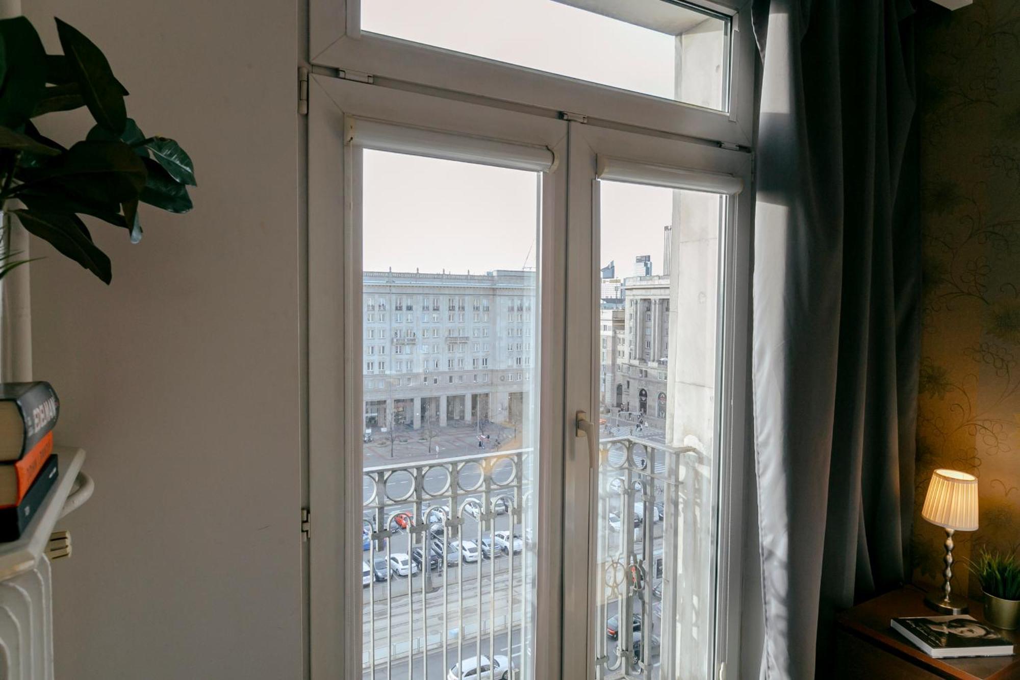 Plac Konstytucji 6 Orange - Apartament Dla 4 Osob - Bezplatny Parking - Free Parking - Piekny Widok Na Panorame Warszawy Warsaw Luaran gambar