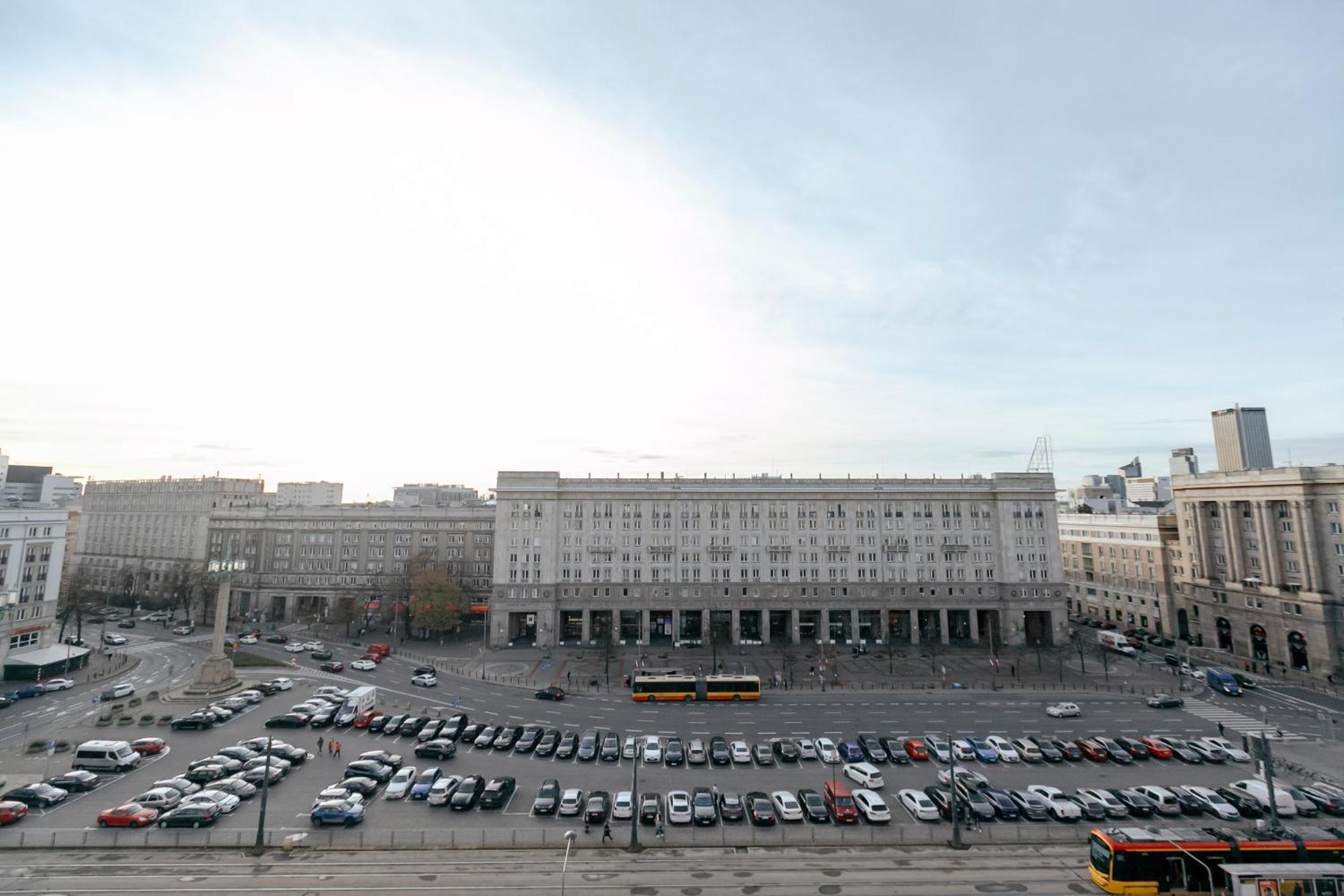Plac Konstytucji 6 Orange - Apartament Dla 4 Osob - Bezplatny Parking - Free Parking - Piekny Widok Na Panorame Warszawy Warsaw Luaran gambar